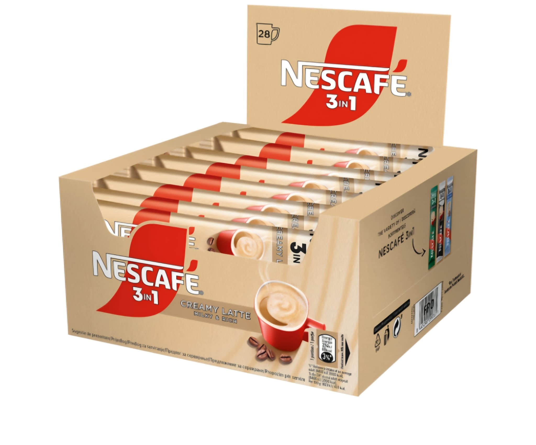 Nescafe 3 in 1 Creamy instant coffee